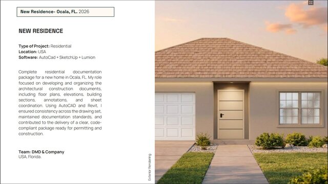 Architectural CAD Drafting and 3D Modeling / Rendering Portfolio - Enrique Soler – image 15 of 21