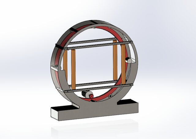 3D model of Special Purpose Machine Assembly