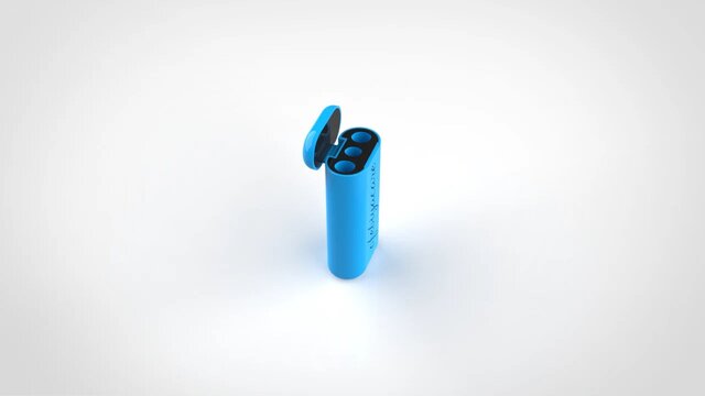 3D model of Integrated Multi-Slot Cosmetic Travel Case