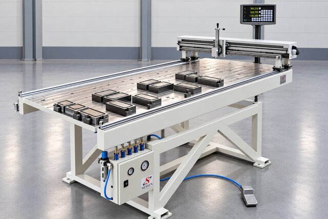 Industrial Measuring Table | Mechanical Design & Inspection System – image 1 of 10