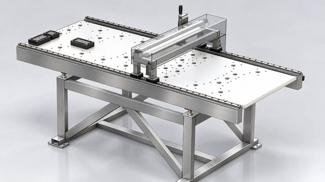 Industrial Measuring Table | Mechanical Design & Inspection System – image 7 of 10
