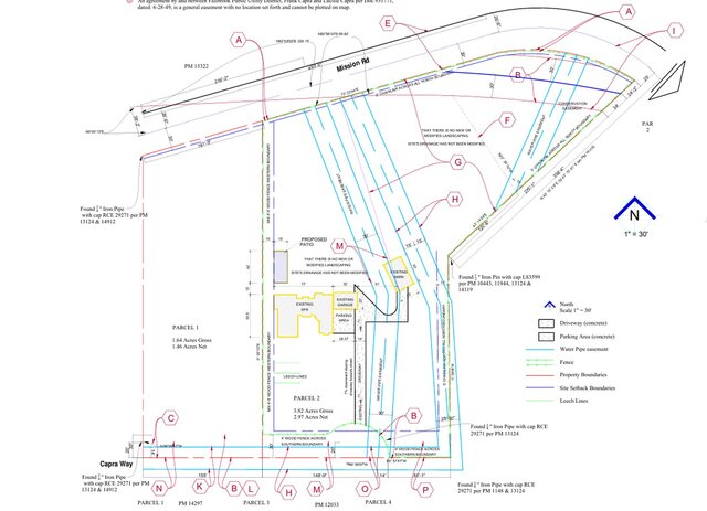 3D model of Land Parcel Map Permit Drawings