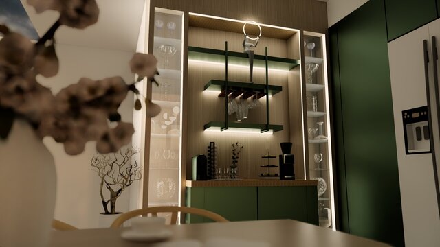 3D model of Kitchen Design – Phoenix, Arizona, USA