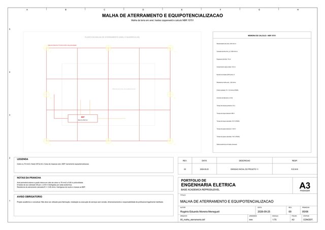 13.8 kV / 500 kVA Medium-Voltage Substation (AutoCAD — 6 A3 Sheets) – image 3 of 3