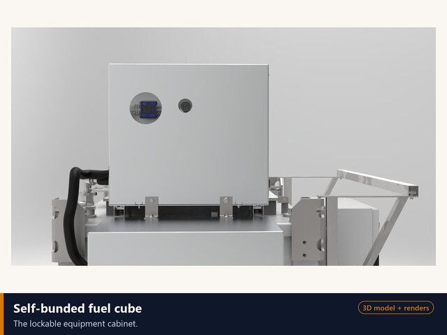 Fuel Cube: Product CAD and Renders – image 3 of 3