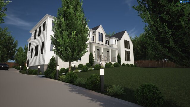 3D model of Natchez Trace Residence(USA)