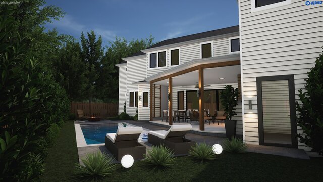 3D model of Natchez Trace Residence(USA)