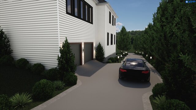 3D model of Natchez Trace Residence(USA)