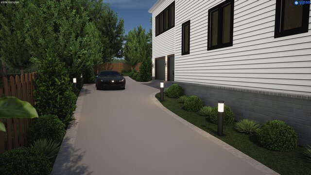 3D model of Natchez Trace Residence(USA)