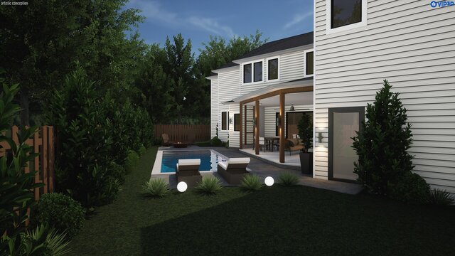 3D model of Natchez Trace Residence(USA)