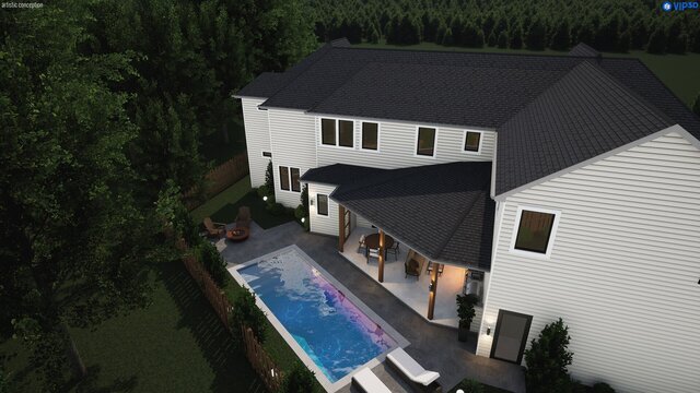 3D model of Natchez Trace Residence(USA)