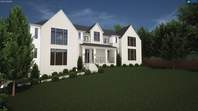 3D model of Natchez Trace Residence(USA)