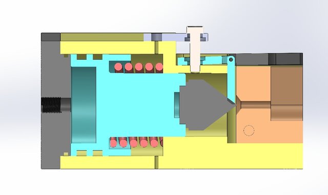 3D model of Die for flaring