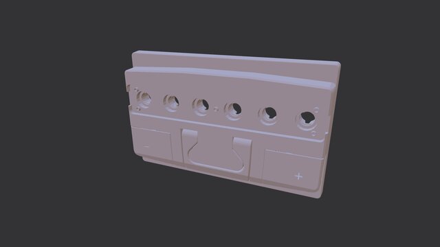 Automotive Battery Cover Design (Cimatron)