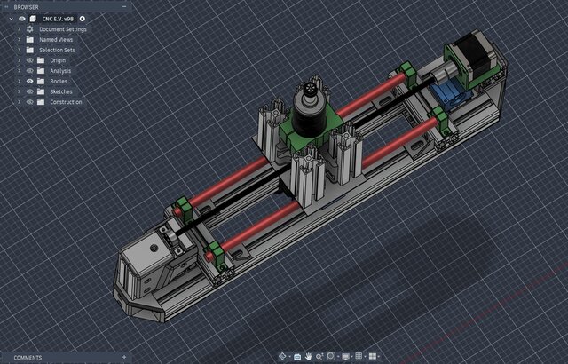 3D model of Cubic CNC mill