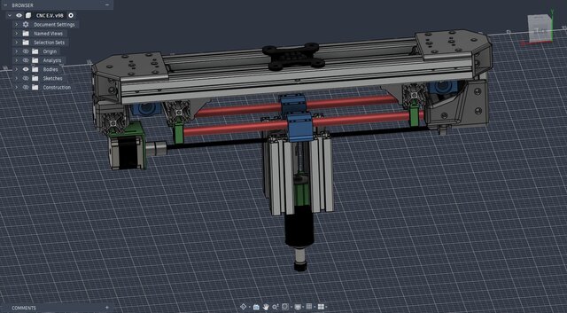 3D model of Cubic CNC mill