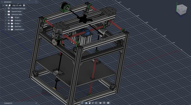 3D model of Cubic CNC mill
