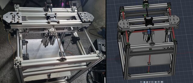3D model of Cubic CNC mill