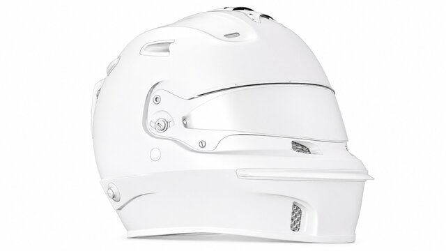 3D model of Custom Full-Face Racing Helmet – CAD Surface Modeling & Product Visualization