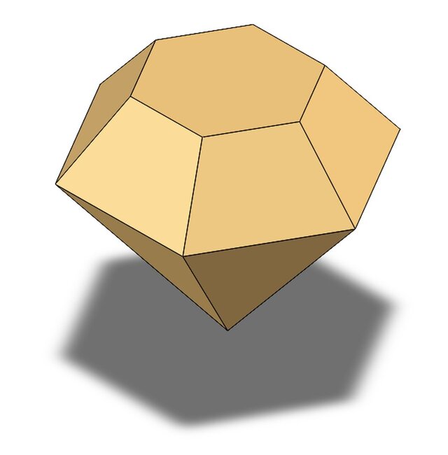 Diamond – 3D CAD Geometric Model Designed in SOLIDWORKS – image 3 of 4