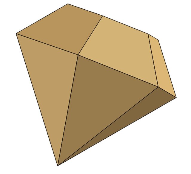 Diamond – 3D CAD Geometric Model Designed in SOLIDWORKS – image 2 of 4