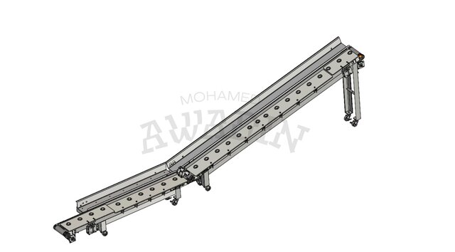 3D model of Food Packaging Production Line