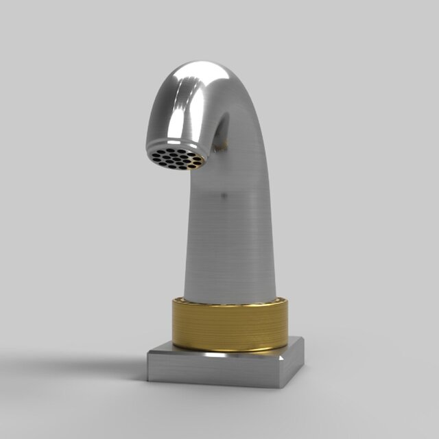 Single-Lever Monobloc Faucet, Bathroom Fixture Set