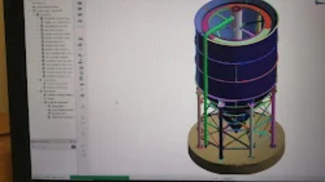 Steel silo structural analysis and FEA – image 2 of 2