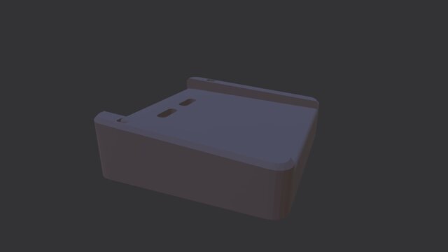 3D model of Window Air Conditioning Brace Leveling Shim
