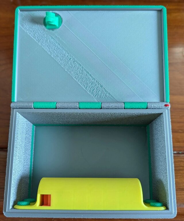 3D model of combination-lock-box