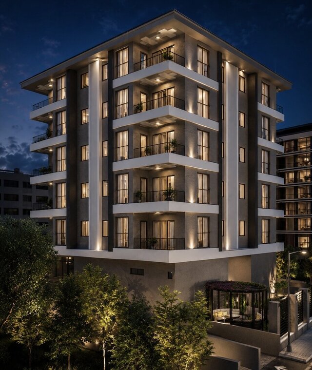 3D model of APARTMENT BUILDING DESIGN | VISUALIZATION
