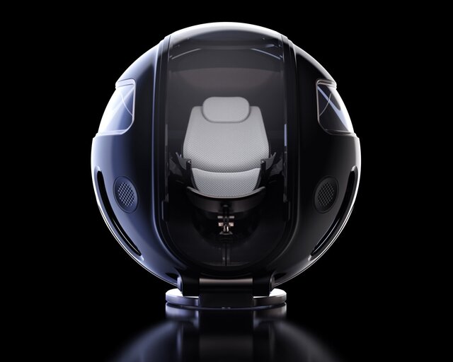 3D model of Exovolar Flying Pod