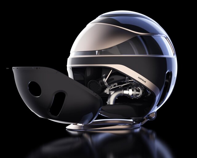 3D model of Exovolar Flying Pod