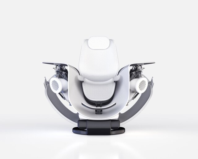 3D model of Exovolar Flying Pod