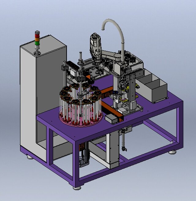 Machine for manufacturing designs