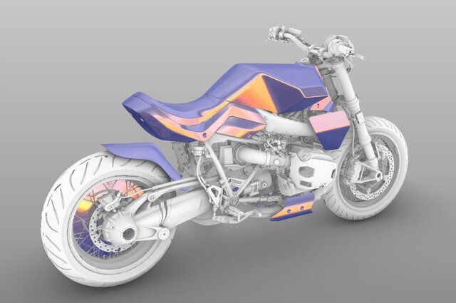 3D model of BMW R1200