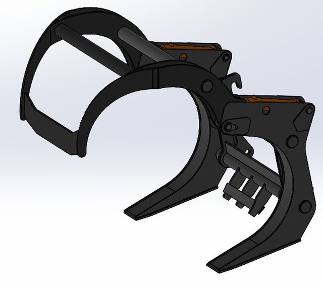 3D model of Log Grabble