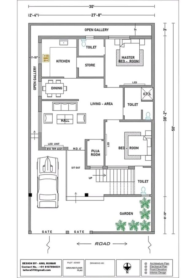 3D model of residential building