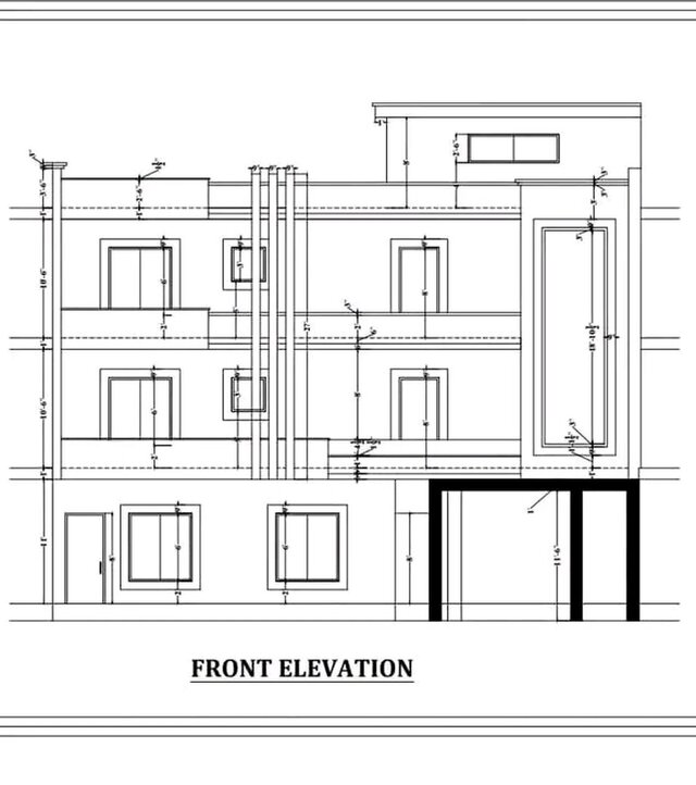 3D model of residential building
