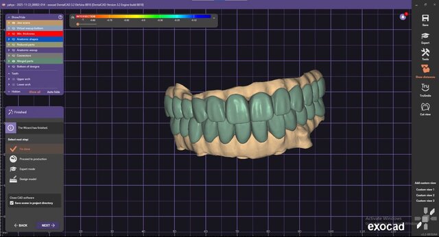 3D model of full-mouth