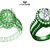 Luxury Diamond Halo Engagement Ring – Jewellery CAD Design