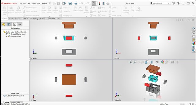 3D model of Industrial 3D CAD Modeling in Solidworks