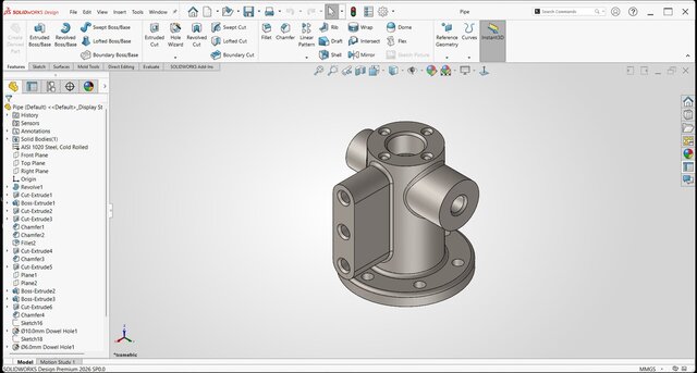 3D model of Industrial 3D CAD Modeling in Solidworks