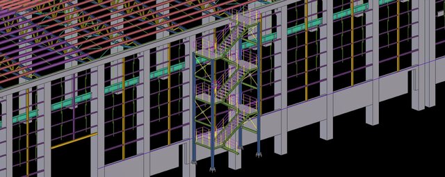 3D model of Uretim Tesisi Projesi