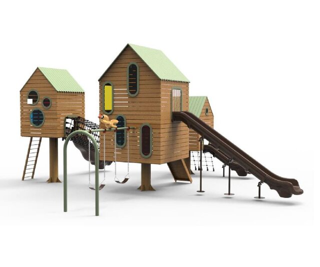3D model of Commercial Grade Recreational & Playground Systems