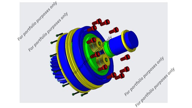Planetary Gearbox Design and Technical Documentation