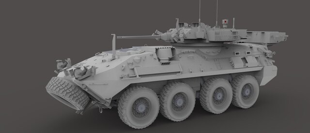 3D model of LAV III