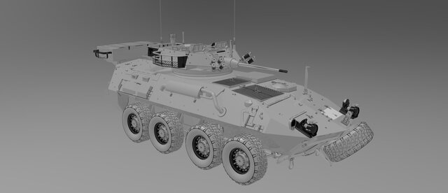 3D model of LAV III