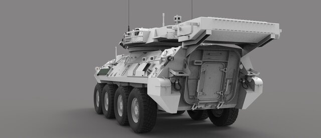 3D model of LAV III