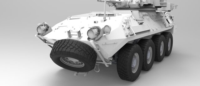 3D model of LAV III